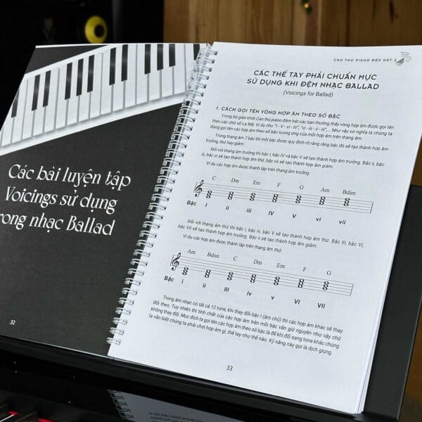 Combo Cao thủ Piano đệm hát level 2 (Giáo trình + Khóa học Online + Sheet nhạc) - Hình ảnh 7