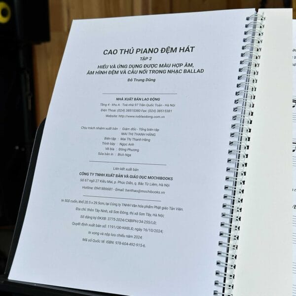 Combo Cao thủ Piano đệm hát level 2 (Giáo trình + Khóa học Online + Sheet nhạc) - Hình ảnh 10