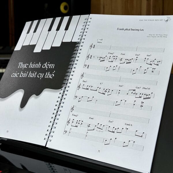 Combo Cao thủ Piano đệm hát level 3 (Giáo trình + Khóa học Online + Sheet nhạc) - Hình ảnh 5