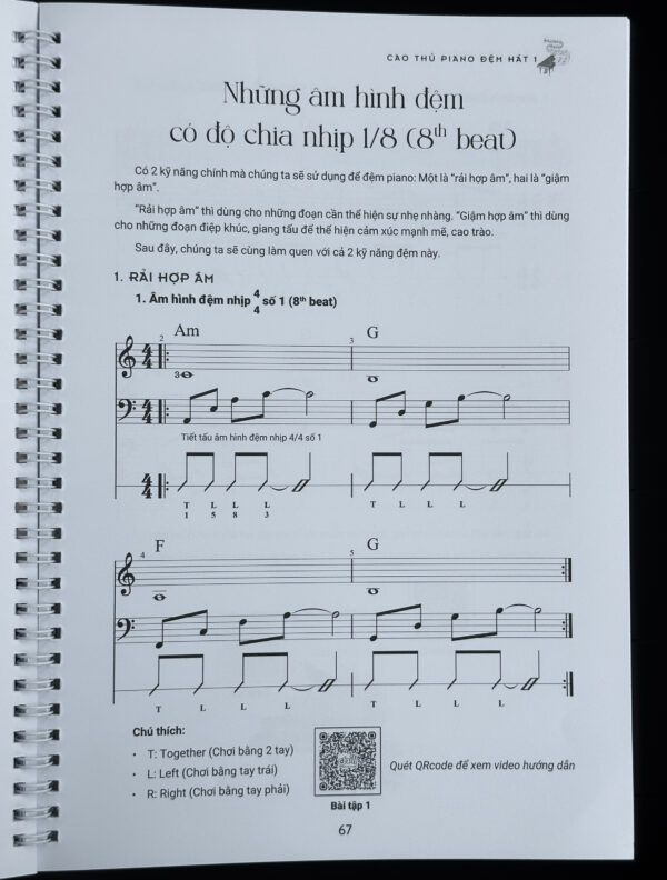 Giáo trình "Cao thủ piano đệm hát level 1" - Hình ảnh 5